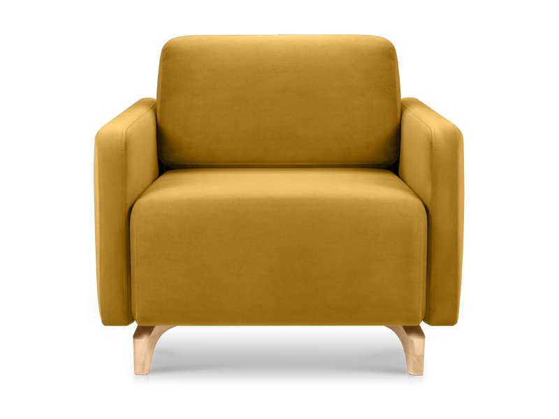 Кресло-кровать Льери Мини Velvet Yellow